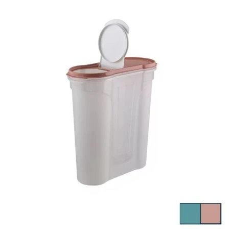 Банка для сыпучих продуктов 4л 260*113*270мм пластик СТАЙЛ (8)