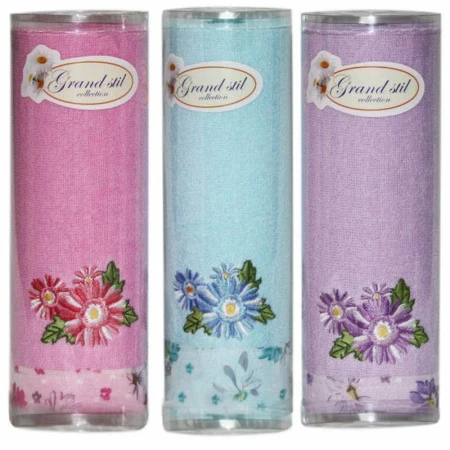 яяяПолотенце 45*90 махровое Астра в тубе 14-153 яяяПолотенце 45*90 махровое Астра в тубе 14-153