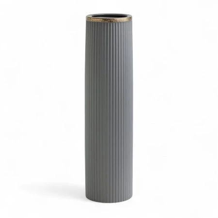 Ваза для сухоцветов 60см керамика серая JC-16004 (8)