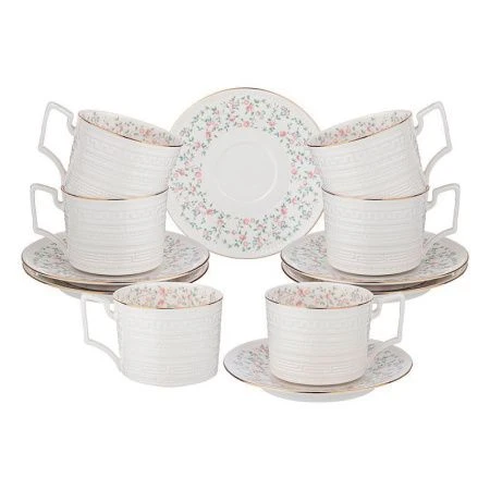 Чайный набор 12пр фарфор ФАБЬЕН на 6 персон 280мл (8)