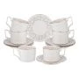 Чайный набор 12пр фарфор ФАБЬЕН на 6 персон 280мл (8)