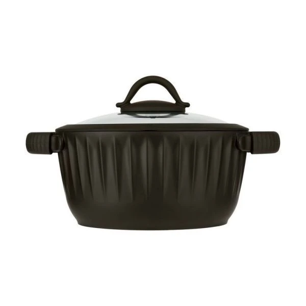 Кастрюля 2,6л h9,9см алюминий АП ASCELLA со стекл.крышкой 20см (6)