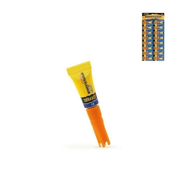 Клей Секунда 1г моментальный (16/288) Клей Секунда 1г моментальный (16/288)
