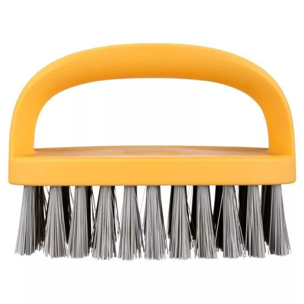 Щетка универсальная 105*46*76мм пластик желтый (16)