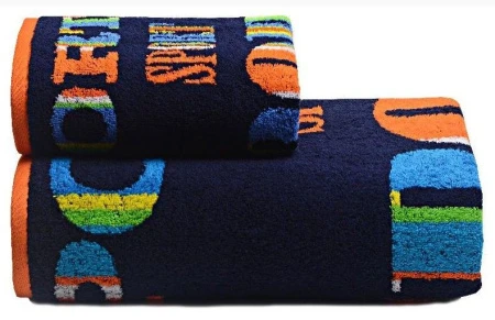 яяяПолотенце махровое 50*90см Colors of Sport ПЦ-2602-1789 1сорт цв.10000