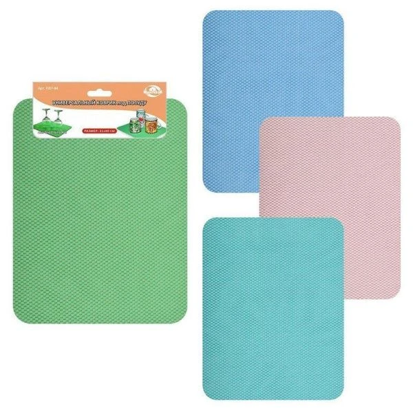 Коврик для посуды 31*40см ПВХ FJ87-84 (60)