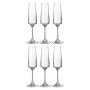 Бокалы для шампанского набор 6шт 160мл стекло НАОМИ/КОВАС 1SC69/160 (8) 16226