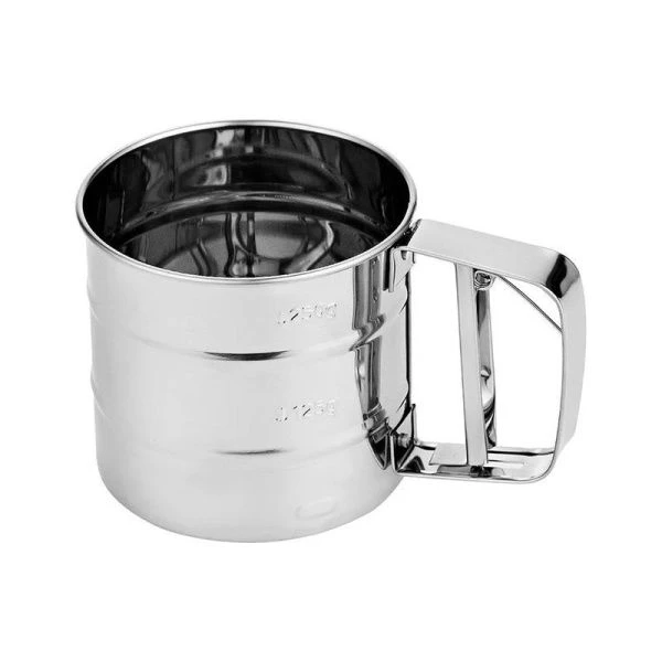 Кружка-сито для муки 10,5*9,5см металл FORNATA (72)