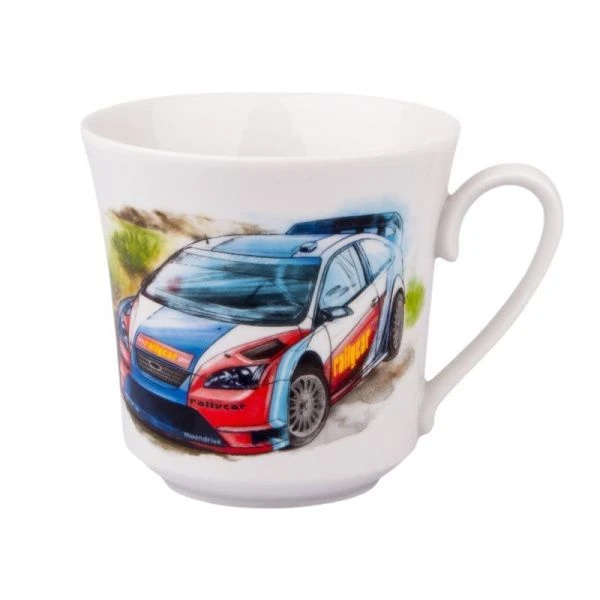 Кружка детская 250мл фарфор МАШИНКИ Рассвет (24)