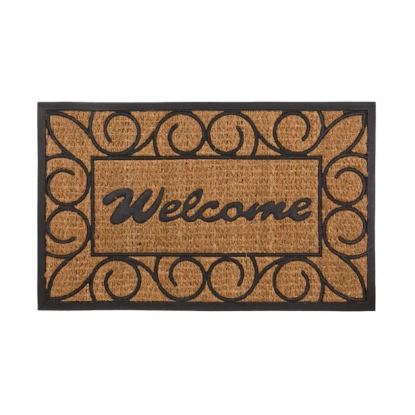 Коврик придверный 55*90см кокос/резина Капри (10)
