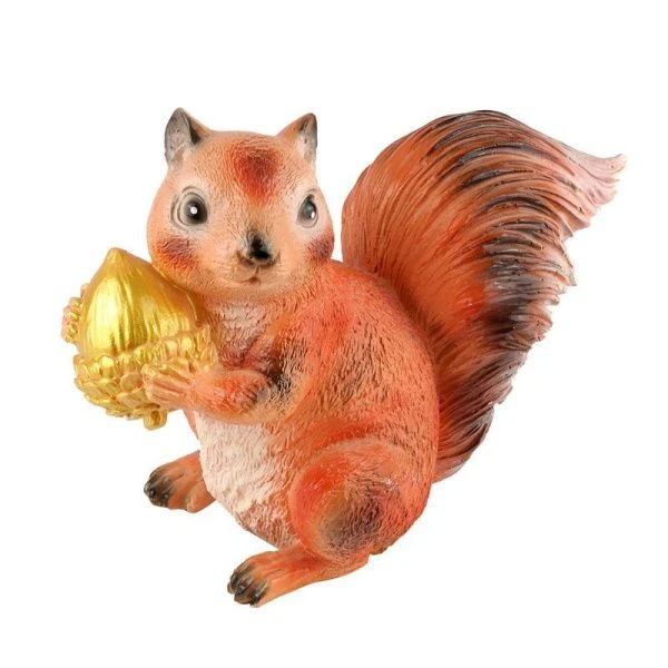 Фигура садовая БЕЛКА 20,5см гипс