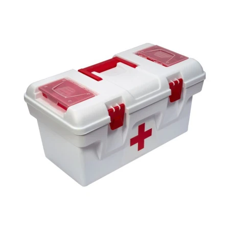 Контейнер для аптечки 404*238*209мм пластик МАССИМО (6) С675А Контейнер для аптечки 404*238*209мм пластик МАССИМО (6) С675А