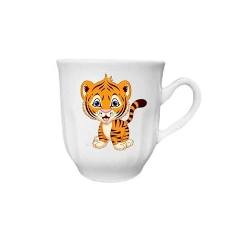 Кружка детская 220мл фарфор ТИГРЕНОК (12/48)