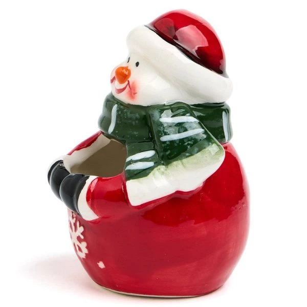 Подставка для зубочисток 6*6*8,5см керамика Christmas Holidays (144)