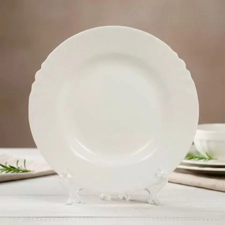 Тарелка глубокая 200мл 21,5см стеклокерамика КАДИКС (24)