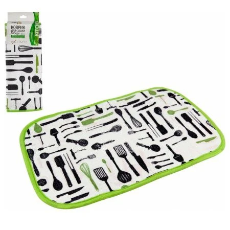 Коврик для посуды 25*40см микрофибра МДМ-01 (48)