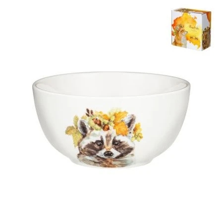 Салатник 15*7,6см фарфор ЛЕСНАЯ СКАЗКА. ЕНОТ (24)