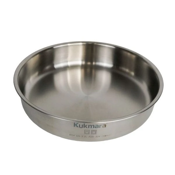 Форма для выпечки 2,2л d24см нерж.сталь HoReCa HRC-BD2224.00 (1)