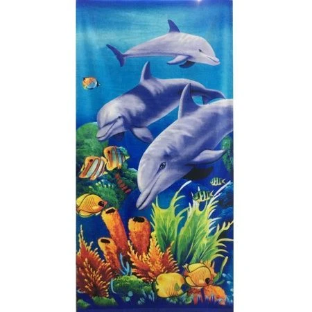 яяяПолотенце пляжное махрово-велюровое 70*140см  арт. 716