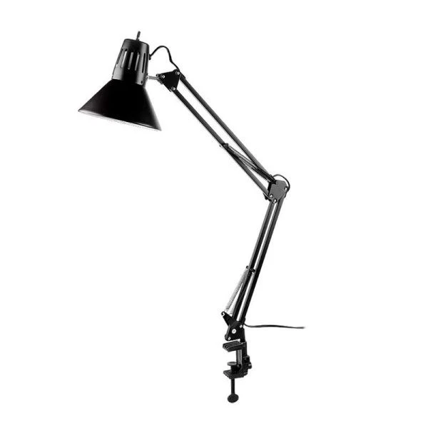 Лампа настольная металл GTL-043 на струбцине черная (16)