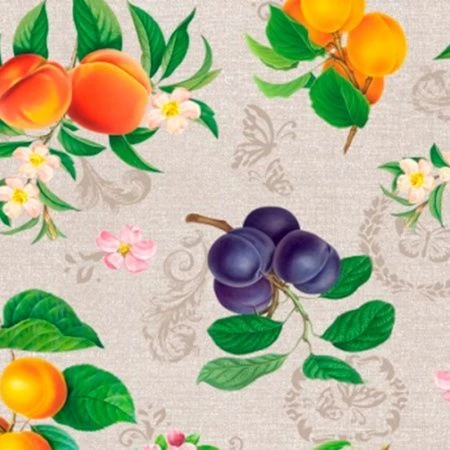 Клеенка столовая ПВХ Колорит Перфект/Мажор на нетканной основе 1,35*20м