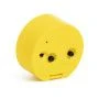 Будильник 8см кварц РУБИН Смайлик желтый (40)