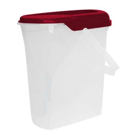 Ведерко для порошка 6л бордо (14)