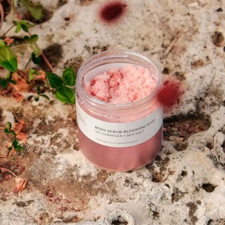 Скраб для тела 250мл Mariee la cosmetique Роза солевой MCC-cbs3 (8)