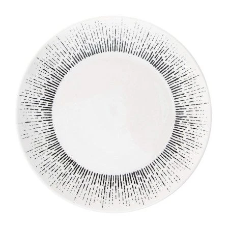 Тарелка мелкая 20,5см керамика MILA RIPSY десертная 253-27010 (72)