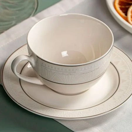 Чайный набор 2пр фарфор GATSBY на 1 персону 220мл TDS665 (12)