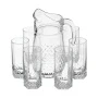 Набор питьевой 7пр стекло ВАЛЬС (кувшин 1,33л, стаканы 6шт 290мл) (4)