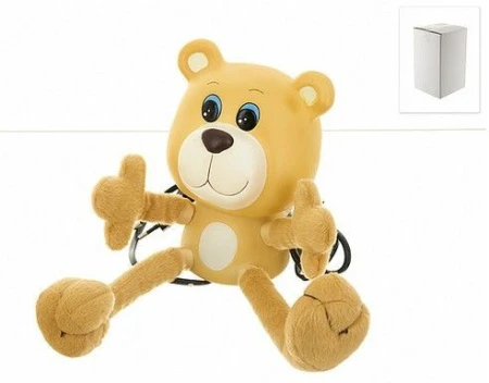 Лампа настольная детская Мишка 12*12*17см (цоколь-Е14-A , напр.250V, провод-L=141см)