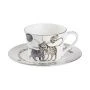 Чайный набор 4пр фарфор КОТИКИ на 2 персоны 200мл (12)