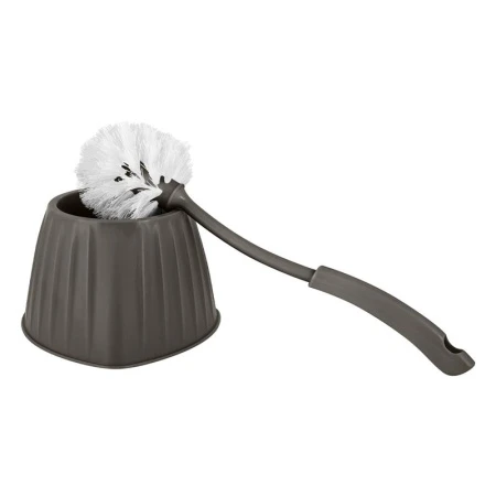 Ершик туалетный угловой пластик Rock'n'Roll антрацит (24)