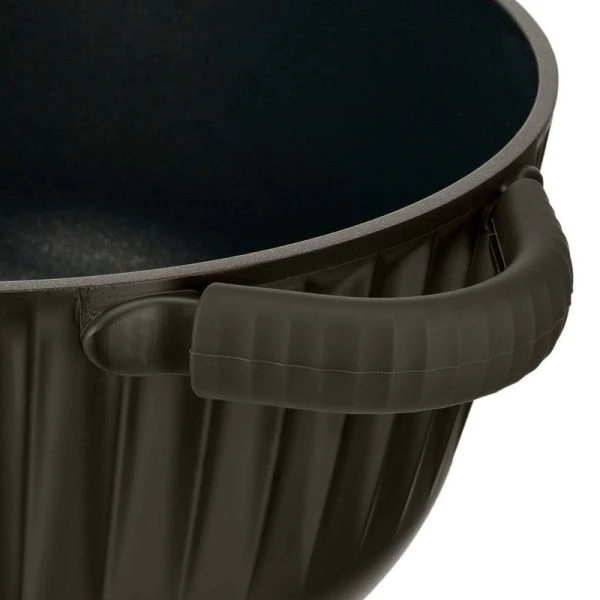 Кастрюля 6,8л h12,9см алюминий АП ASCELLA со стекл.крышкой 28см (6)