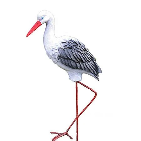 Фигура садовая АИСТ малый 60см полистоун