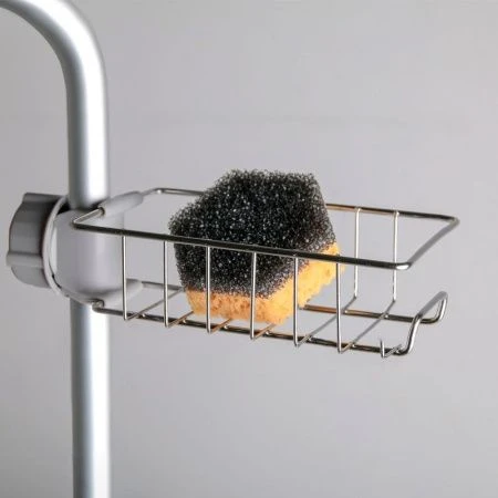 Подставка для губок 17*10*5,5см хром