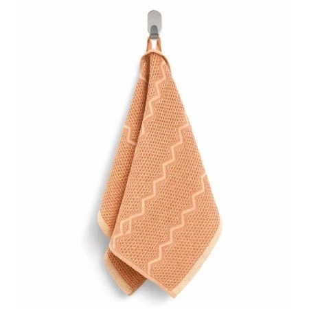 Полотенце вафельное 50*90см Зигзаг бежевый 350гр м7806_05 M