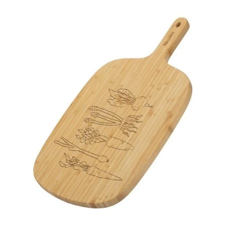 Доска разделочная 48*25,5*1,9см бамбук Bamboo прямоугольная с ручкой 93-BM-2-03.4 (12)