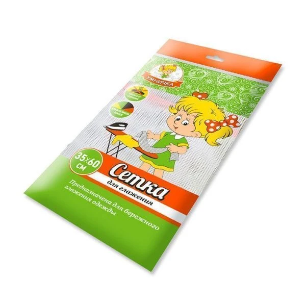 Сетка для глажения полиэстер 35*60см Умничка (10/600)