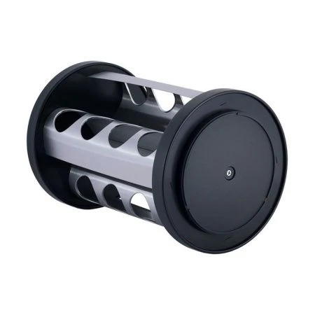 Набор для специй 16пр стекло на круглой мет.подставке черный/серебро, арт. 7046 (3)