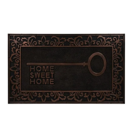 Коврик придверный 45*75см резиновый Color Premium Nyckel черный (10)