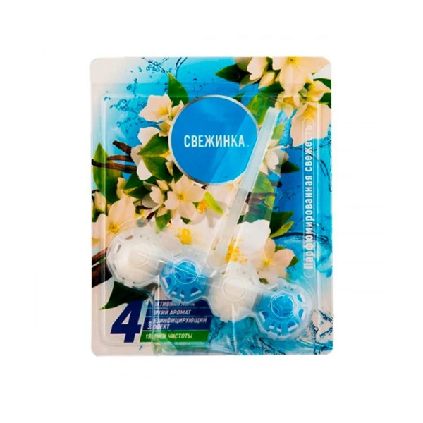 Освежитель-блистер WC 4в1 Свежинка Парфюмированная свежесть (12)
