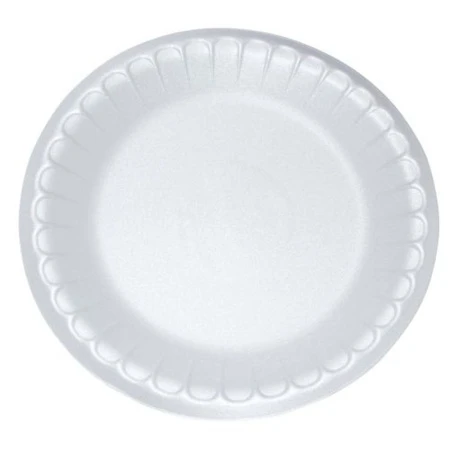 Тарелка одноразовая бессекционная 170мм ВСП белая (2700) ПОС31080