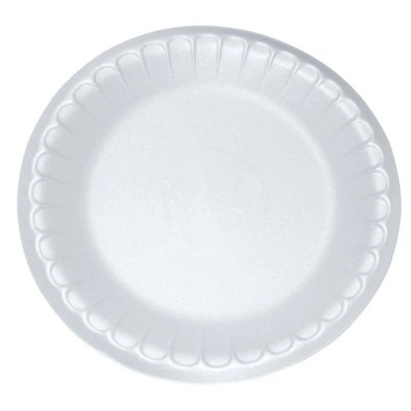 Тарелка одноразовая бессекционная 170мм ВСП белая (2700) ПОС31080