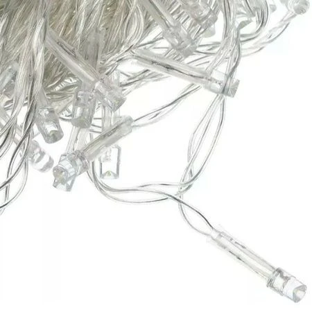 Гирлянда эл 14м 180 LED вьюн мультицвет 8 реж ПВХ прозрачный 220В СНОУ БУМ