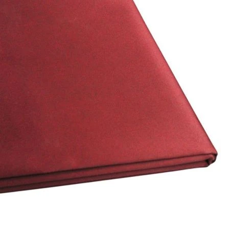 Скатерть 150*110см полиэстер 86% хлопок 14% ГЛАДЬ вишневая 3425-05