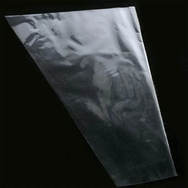 Пакет цветочный Конус полипропилен на 1 розу прозр/прозр 25/40см (50/500)