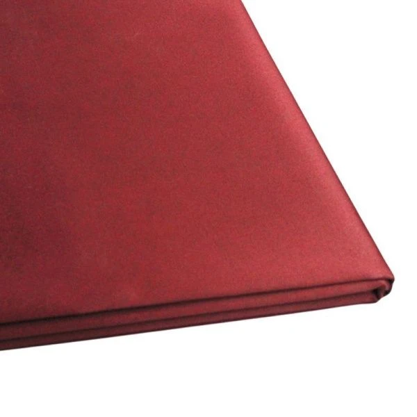 Скатерть 260*150см полиэстер 86% хлопок 14% ГЛАДЬ вишневая 1809В-01