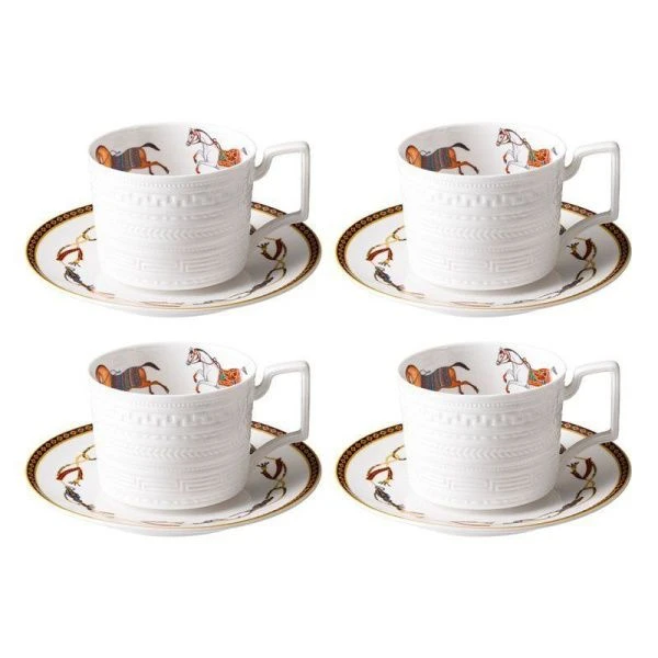 Чайный набор 8пр фарфор Passage на 4 персоны 280мл (8)